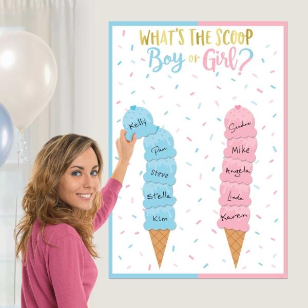 25 Pack The Big Reveal Pick A Gender Tally Chart Whats The Scoop Game