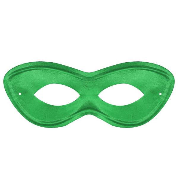 Green Super Hero Eye Mask - 7cm x 20cm