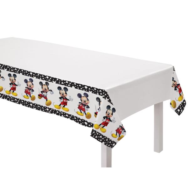 Micky Mouse Forever Plastic Tablecover - 137cm x 243cm