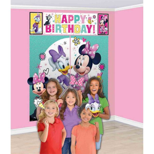 17 Pack Minni Mouse Happy Helpers Scene Setter With Props