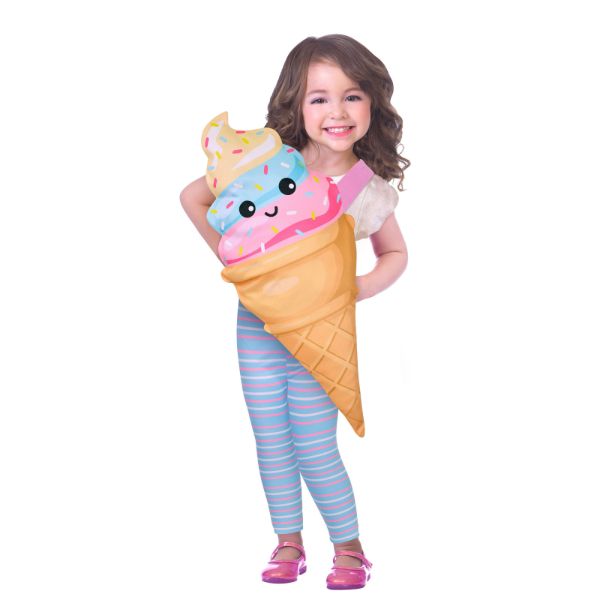 Cutie Ice Cream Kids Costume - 5 - 7 Years