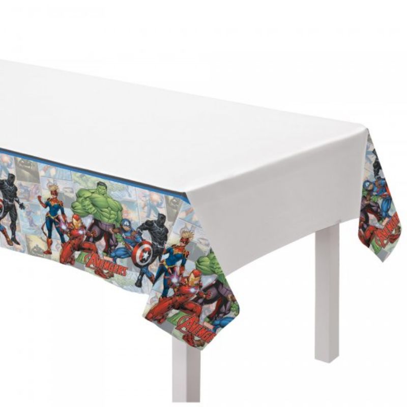 Marvel Avengers Powers Unite Paper Tablecover - 137cm x 243cm