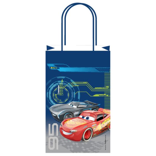 8 Pack Cars Paper Kraft Gift Bag - 21cm x 13cm x 8cm