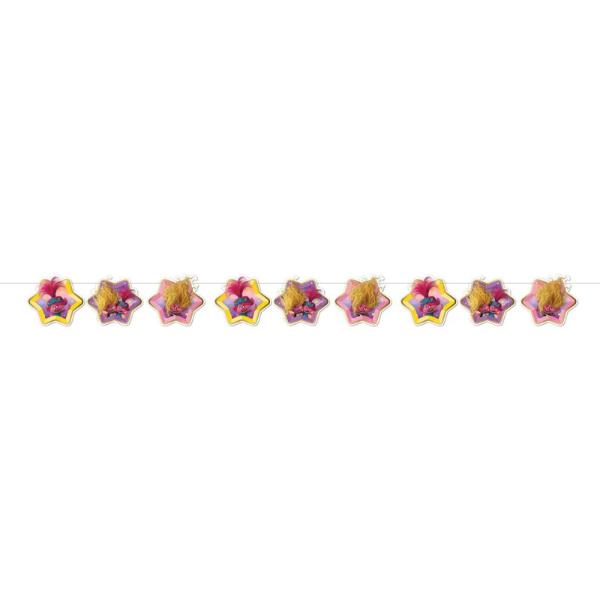 Trolls 3 Band Together Ribbon Garland - 280cm x 18.2cm x 16.5cm