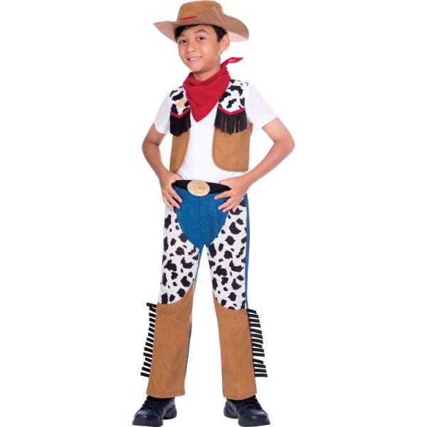 Cowboy Kids Costume - 8 - 10 Years