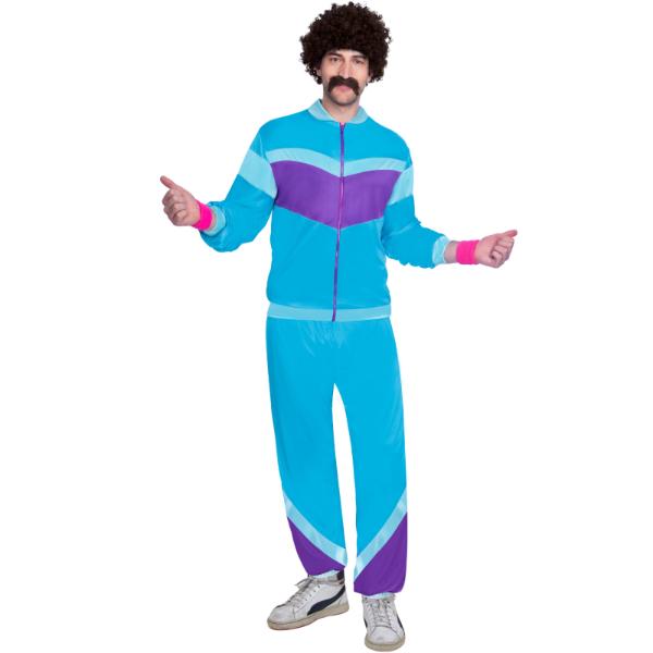 Mens Shell Suit Costume - Extra Large