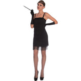 Load image into Gallery viewer, Black Flapper Womens Costume - Size 14 - 16
