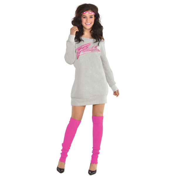 Women Flashdance Costume - Size 8 - 10