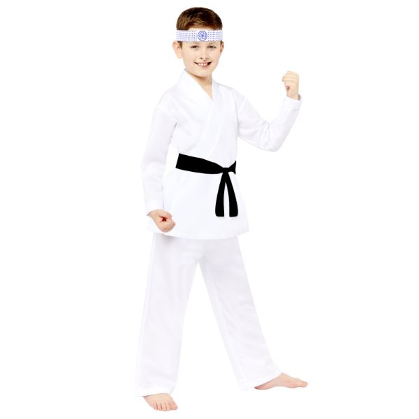 Kids Miyagi Do Karate Costume - 6 - 8 Years