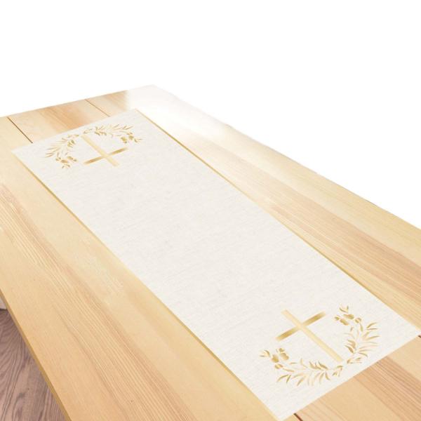 Botanical Celebration Fabric Table Runner - 46cm x 120cm