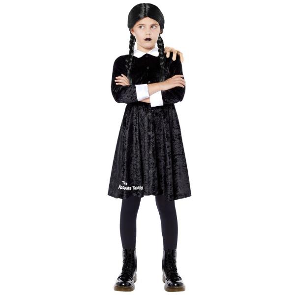 The Addams Family Wednesday Girls Costume - 8 - 10 Years