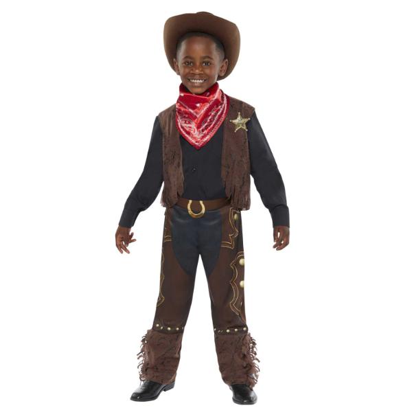 Western Cowboy Kids Costume - 3 - 4 Years