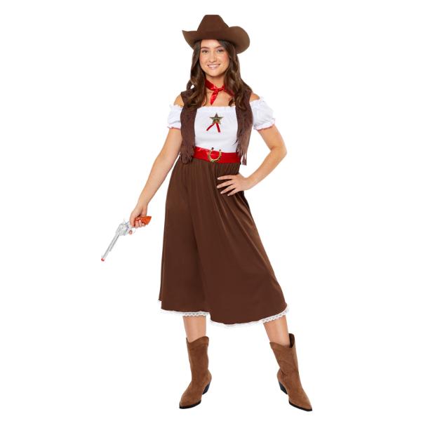 Western Cowgirl Womens Costume - Size 14 - 16