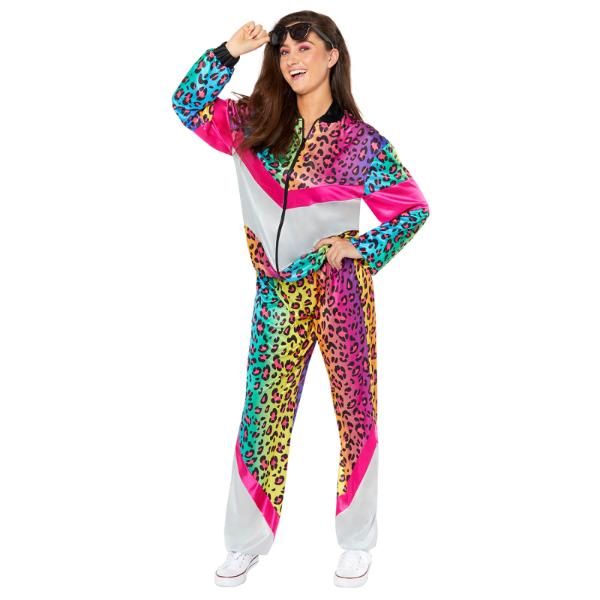 Neon Animal Shell Suit Unisex Costume - Small