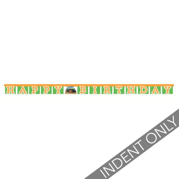 Tractor Time Jointed Banner - 500cm