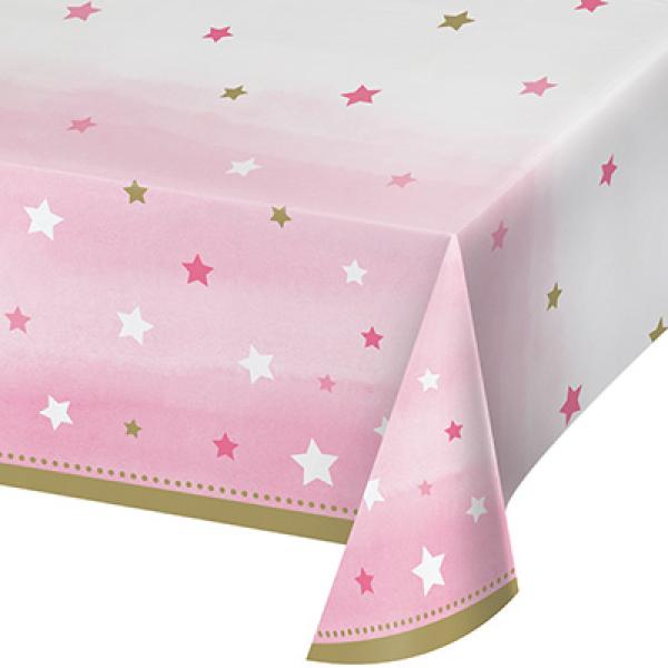 Reusable One Little Star Girl All Over Print Tablecover - 137cm x 259cm