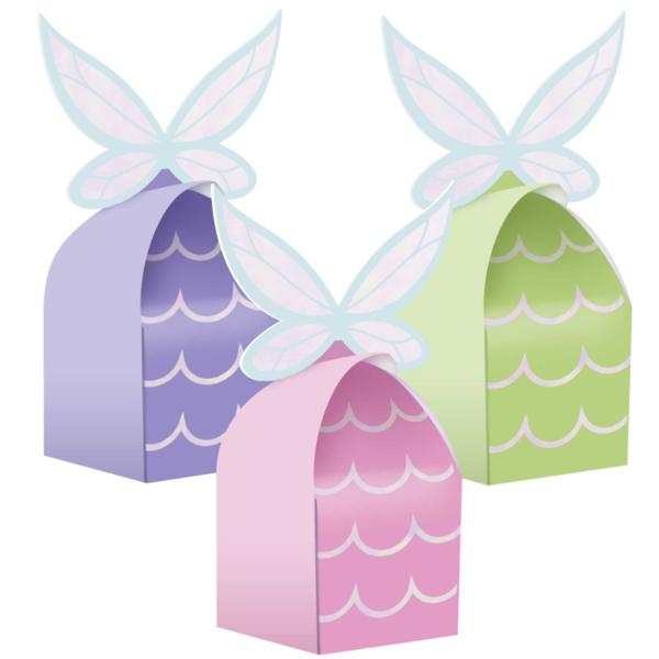 8 Pack Fairy Forest Cardboard Treat Boxes - 16cm x 6cm