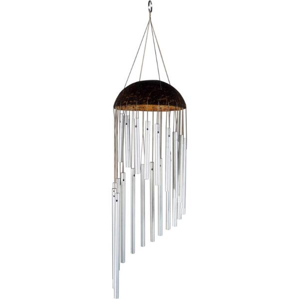 Coconut Top Spiral Wind Chime - 50cm