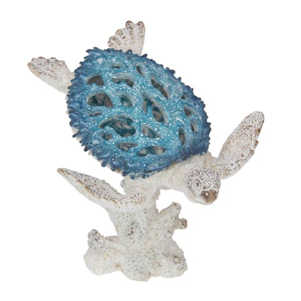 Turtle On Coral - 21cm
