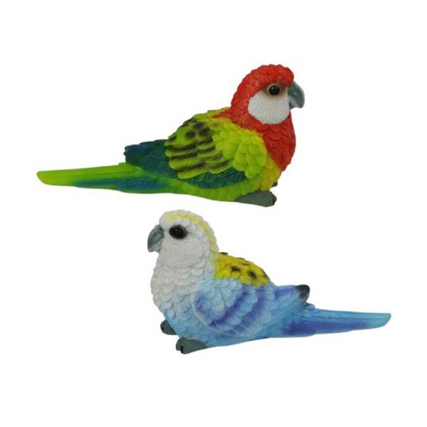 Sitting Rosella Paper Weight - 13cm