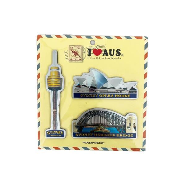 3 Pack Sydney Magnets