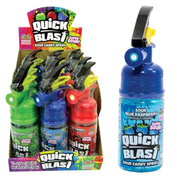 Super Sour Quick Blast Candy Spray - 58g