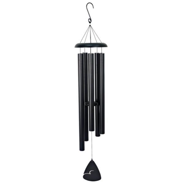 Black Natures Melody Tuned Wind Chime - 130cm