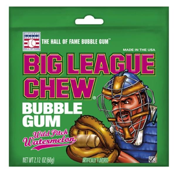 Big League Chew Watermelon Bubble Gum