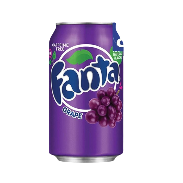 Grape Fanta Can - 355ml