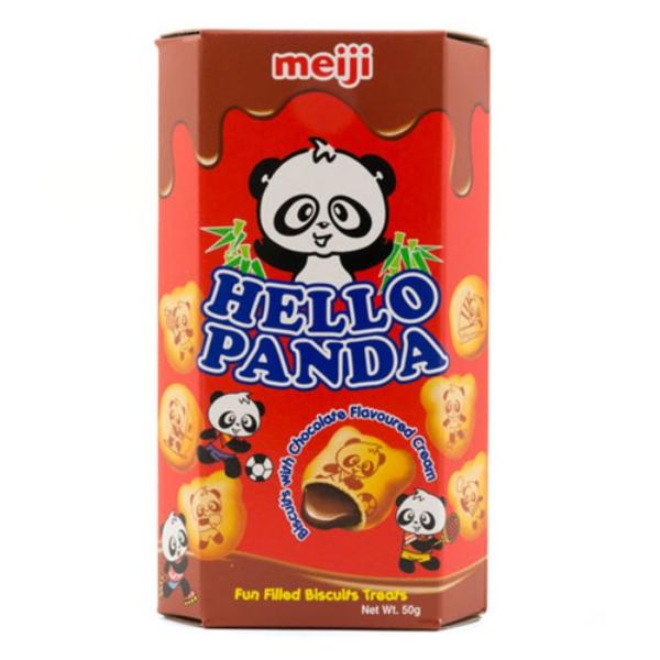 Hello Panda Chocolate Biscuit Treats - 50g