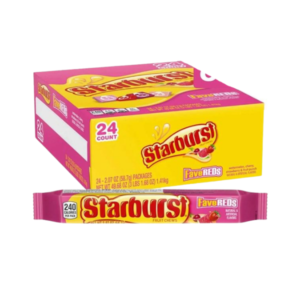 Starburst Favereds Fruit Chews - 58.7g