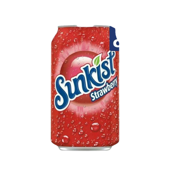 Sunkist Strawberry Can - 355ml