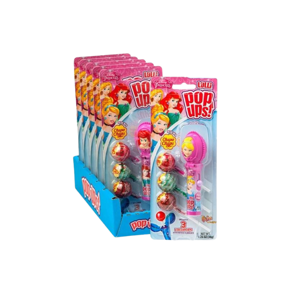 Princess Popup Lollipops - 36g