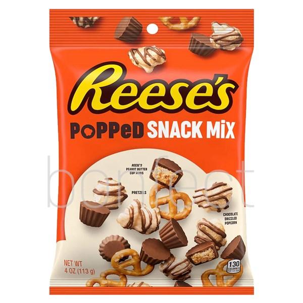 Reeses Popped Snack Mix Bag - 113g