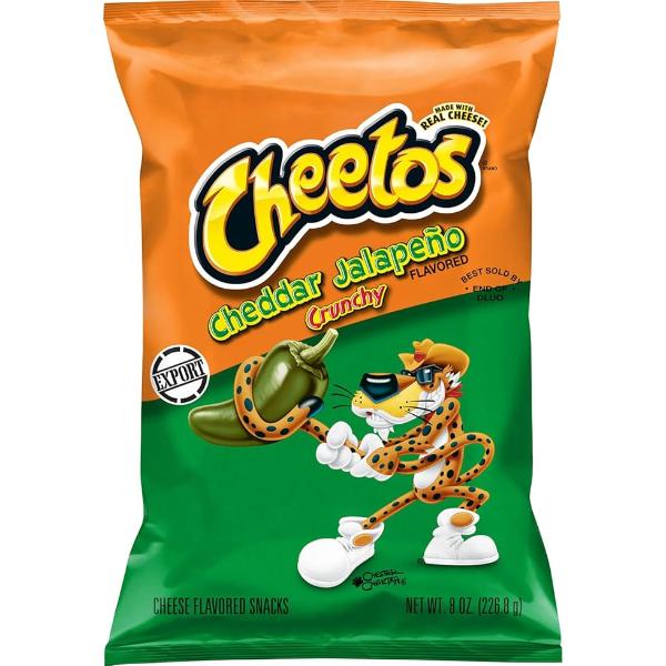 Cheddar Jalapeno Crunchy Cheetos - 226g