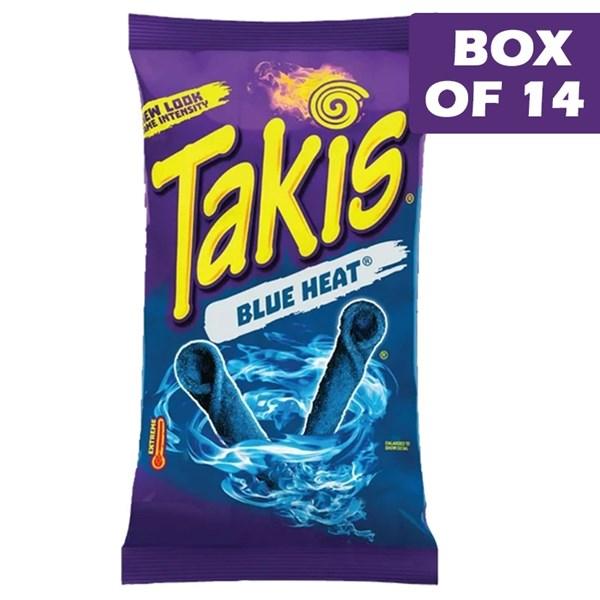 Takis Blue Heat Hot Chilli Pepper Tortilla Chips - 280g