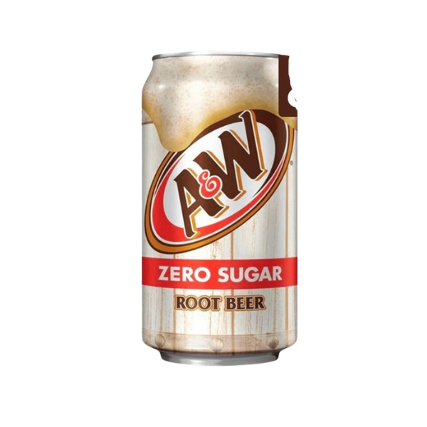 A&W Zero Sugar Root Beer Can - 355ml