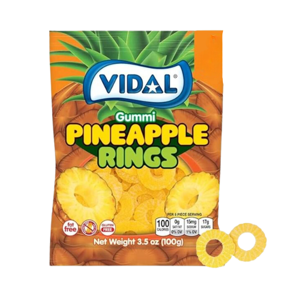 Pineapple Ring Gummies - 100g