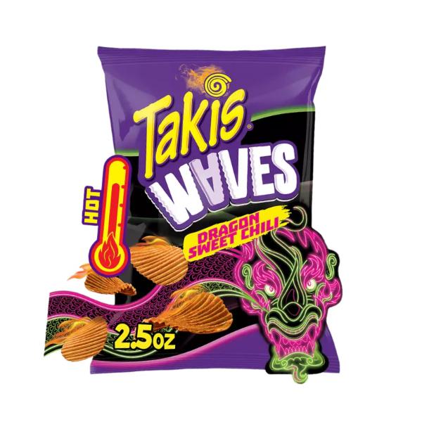 Dragon Sweet Chili Waves Takis - 92g