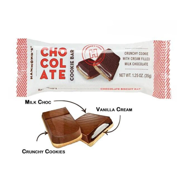 Milk Choc Cookie Bar - 35g