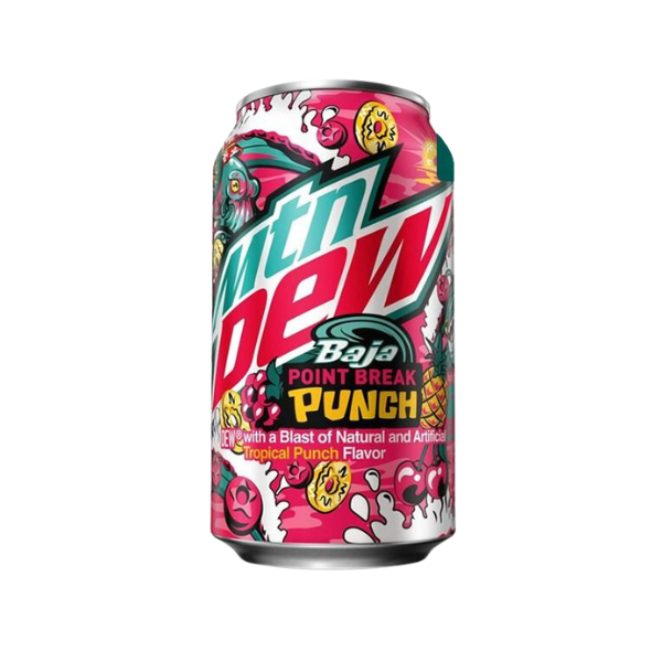 Baja Point Break Punch MTN Dew Can - 355ml