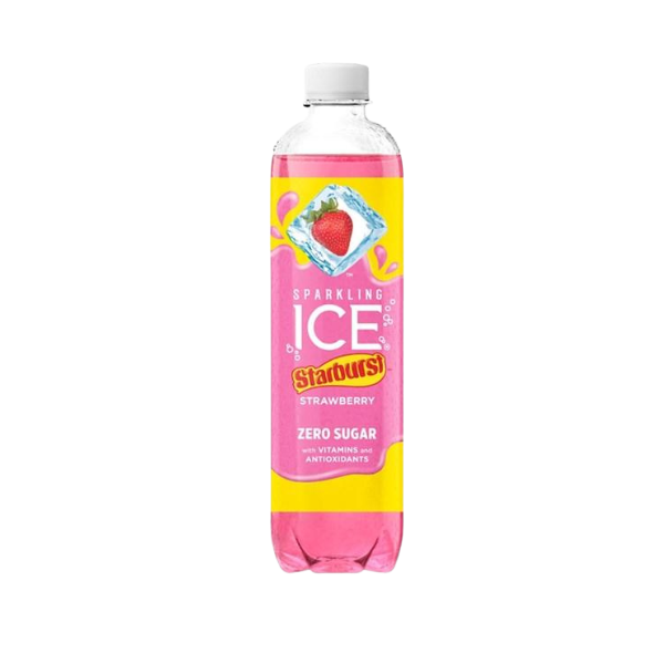 Strawberry Sparkling Ice 500ml