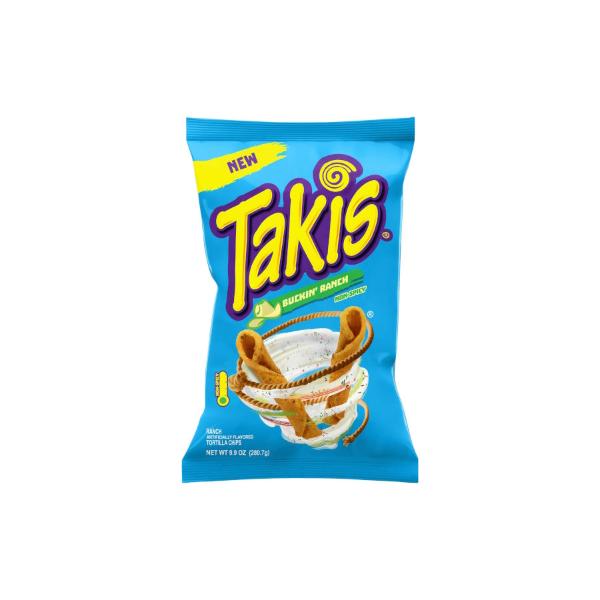 Barcel Takis Buckin Ranch Non Spicy Tortilla Chips - 280g