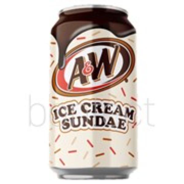 A&W Ice Cream Sundae Soda Can - 355ml