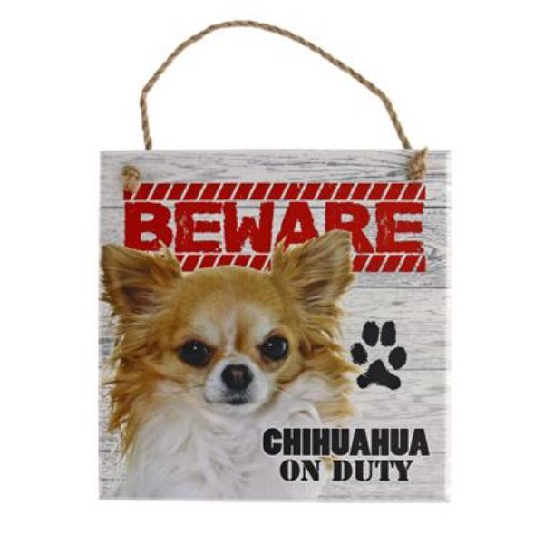 Beware Chihuahua Pet Sign
