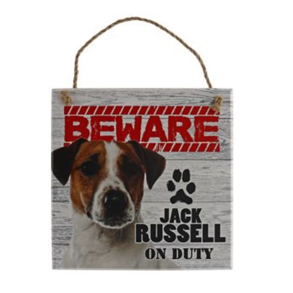 Beware Jack Russell Pet Sign