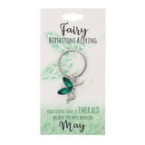Load image into Gallery viewer, May Fairy Birthstone Keyring
