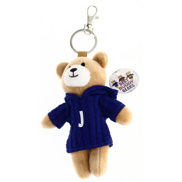 Blue J Bear Keyring