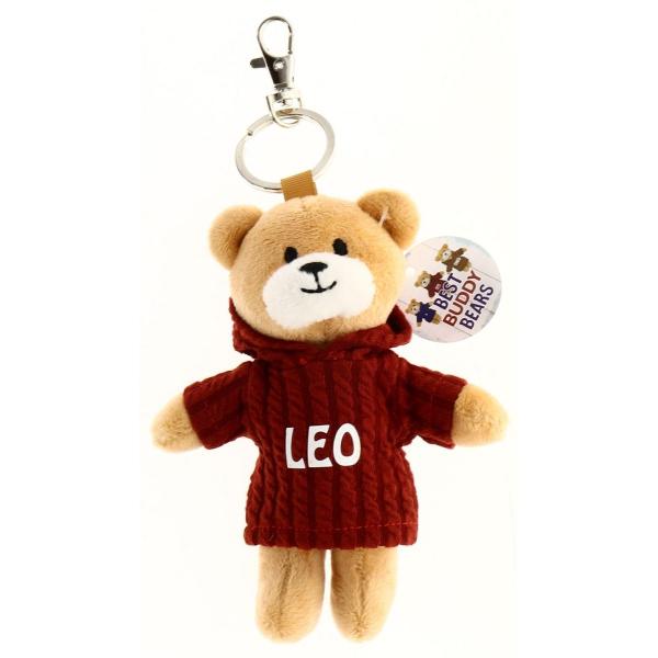 Red Leo Keyring