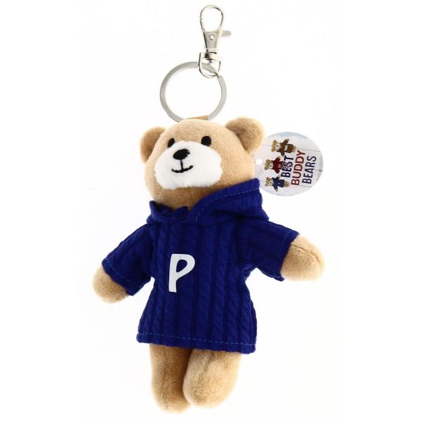 Blue P Bear Keyring